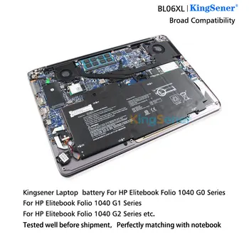 KingSener BL06XL BL06042XL Laptop Baterija za HP Elitebook 1040 G0 G1 G2 HSTNN-DB5D HSTNN-W02C 722297-001 722236-171 11.1 V 42WH