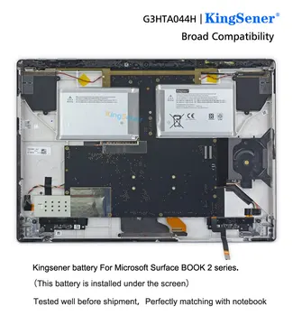 Kingsener G3HTA044H Tablet Baterija Za Microsoft Surface Knjiga 2. 13.5