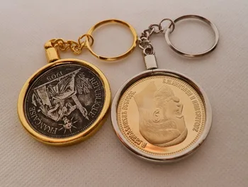 Kovanec Kavelj/ kovanec key ring /keychain neposredno fit 45mm kovanec z plastična škatla 1.77 v