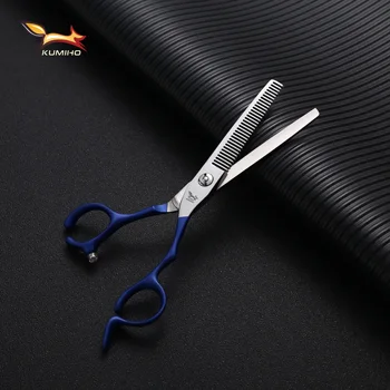 KUMIHO LSYJ-60 modi las škarje 6inch visoke kakovosti 440C iz nerjavečega rezanje in škarje za teksturiranje brezplačna dostava