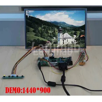 Latumab Nov LCD LED LVDS Krmilnik Odbor Driver kit za N141C3-L03 HDMI + DVI + VGA