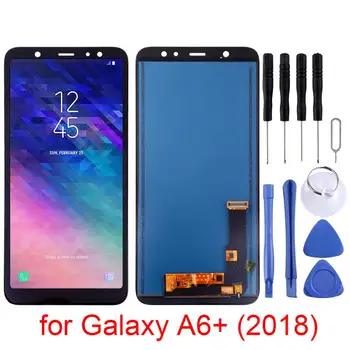 LCD Zaslon in Računalnike Celoten Sklop (TFT Materiala) za Galaxy A7 (2017), A720FA, A720F/DS/ A8 ()/ Galaxy A6+ (2018)