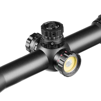 LEAPERS 4-16X40 Riflescope Taktično Optični Puška Področje Rdečo, Zeleno In Modro Piko Pogled Osvetljeni Retical polju Za Lov Področje uporabe