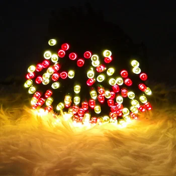 LED na Prostem Sončne Svetilke Led Niz Luči Pravljice Počitnice Božično zabavo Garland Sončni Vrt Nepremočljiva Luči Poceni Sončne Svetilke