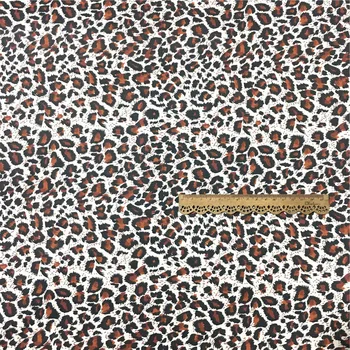 Leopard Tiskanja Bombaž Baby&otrok Tkanine,DIY Posteljnina Tekstilne Tkanine,Šivalni Quilting Maščobe Četrtine Materiala