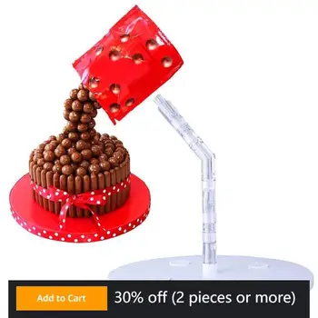 Lije Torto Kit Fondat Čokolada Plesni Dekoracijo Ustvarjalne Plastično Stojalo Za Torto Struktura Kalup Za Peko Orodja