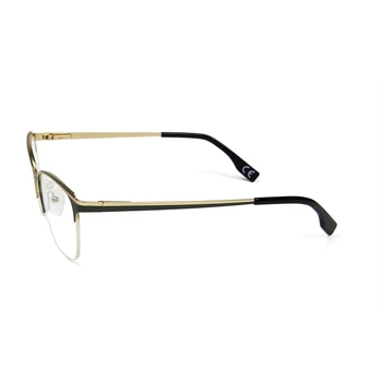 Luksuzni Pol Rimless Očal Okvir Mačka Oči Ženski Dvojni Barvanje Kovinskih Optična Očala Za Kratkovidnost Očal Okvir Retro Spektakel