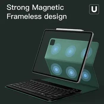 Magnetni Tipkovnice, Ohišje Za iPad Pro 11 2020 Funda ruščina španščina Ultra slim Stand Ohišje za iPad Pro 11 2020 2018 Pokrov Tipkovnice