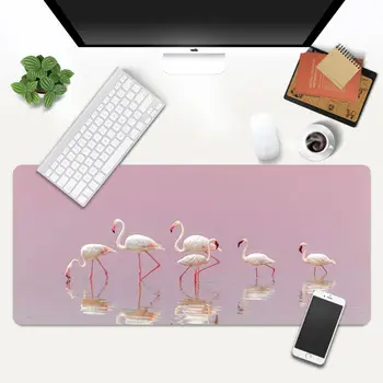 MaiYaCa Kul Nove Flamingo Naravne Gume Gaming mousepad Desk Mat Gaming Mouse Pad Velike Deak Mat 700x300mm za overwatch/cs pojdi