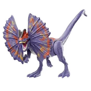 Modra Barva Dilophosaurus Dinozaver Model Klasične Igrače za Otroke, Fantje Brez trgovina na Drobno Polje