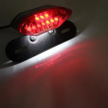 Motorno kolo, Quad ATV 16 LED Rep Luči Obrnite Kazalnik Signala registrske Tablice Lučka