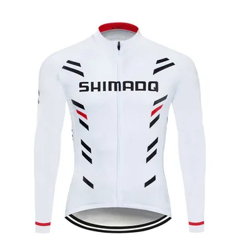 Moška kolesarska oblačila Shimanoful dolgo sleeved jeseni in pozimi hitro sušenje gorsko kolo kolesarjenje oblačila cesti dihanje