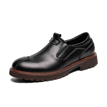 Moška Oxford Čevlji Kakovosti Obleko, Čevlji za Moške Stanovanj Usnje Moda moška Obutev Športna Obutev Delo Čevlji Velikost 48