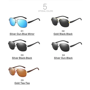 Moški in Ženske Polarizirana sončna Očala Nov Slog Vožnje Očala Trend Dame na Prostem Osebnost Ribiška Očala