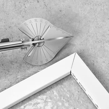 Multi-angle škarje 45-135 stopnjo miter Večnamenski nož PVC, PE plastične cevne škarje za cevi za dekoracijo doma