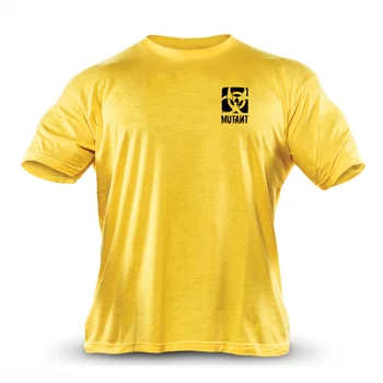 MUTANT 2020 Novo blagovno Znamko oblačil Tesen t-shirt mens fitnes t-shirt homme majica s kratkimi rokavi moški fitnes vrhovi Poletje