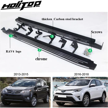Najnovejše strani korak nerf bar teče odbor za Toyota RAV4-2019, razkošno slog,moda model,vroče prodaje element,ISO9001 tovarni.
