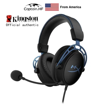 NAS Kapetan Hyper X Oblak Alfa S Gaming Slušalke, Profesionalne Slušalke za PC, Prenosni računalnik, Video Igra Konzola