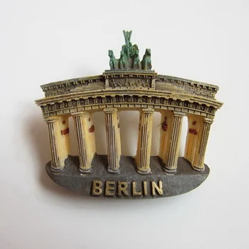 Nemčija Berlin Brandenburg Tor Oblikovan Hladilnik Magneti Svetu Pokrajino Turističnih Spominkov Magnetne Nalepke Doma Dekor Turizem Darilo