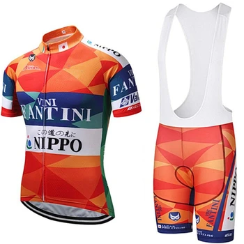 Nippo ViniFantini 2020 poletje kolo, kolesarski dres pro team Moških, določene completini ciclismo kolesarska oblačila, hlače z oprsnikom gel hlače ropa MTB