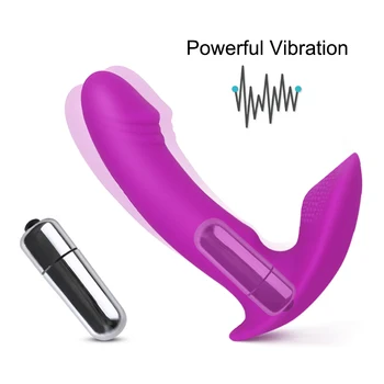 Nosljivi Vibrator, Dildo Vibracijske Hlačke Vaginalne Masaža G Spot Klitoris Stimulator Ženska Masturbacija Sex Igrače za Ženske