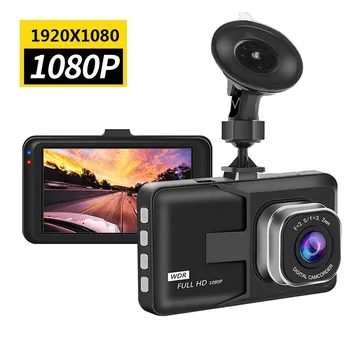 NOVI HD 1080P Video Snemalnik G Senzor Vožnje Diktafon Avto DVR Dash Fotoaparat Cikel Snemanja Noč Široko Dashcam Video Registrar