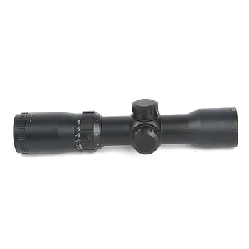 NOVO 1.5-5X32 V Riflescope Z Zeleno Rdeče Osvetljena In Digitalnih Diferenciacije Reticle Lovska Puška Področje Chasse