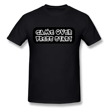 Novo Mens Visoko Kakovostnega Bombaža Igre Konec Comicstyle DIY T-Majice O-Vratu Kratek Rokav Fant T Shirt,Velika Velikost S-5XL