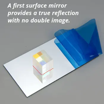 Opticl Projektor Reflektor Ogledalo Spredaj Površina Ogledala DIY Projektor Pribor Visoke Odbojnosti Prvo Ogledalo 150x79x2mm 1PC
