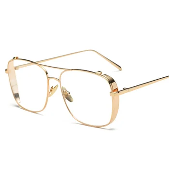 Optični Zlitine Okvir Očal Ženske Moški Prevelik Pregleden Očala Okvirji Za Očala Za Kratkovidnost Moški Ženska Očala