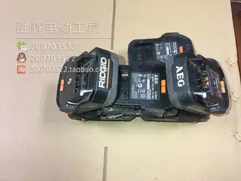 Original AEG RIDGID 18V litijeva baterija 4.0 AH 3.0 2.0 AH AH (pri uporabi izdelkov)