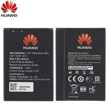 Original Huawei Usmerjevalnik E5573 E5573S E5573s-32 E5573s-320 E5573s-606 -806 Baterija Visoke Zmogljivosti HB434666RBC 1500mAh