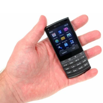 Original Odklenjena Nokia X3-02 Mobilni Telefoni, GSM, 3G, Wifi, Bluetooth, 5MP Kamero Podporo ruske Tipkovnice Prenovljen Mobilni Telefon