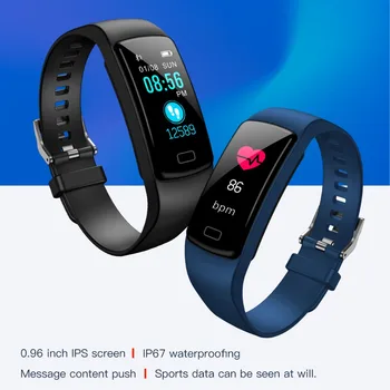 Pametno Gledati IP67 Nepremočljiva Fitnes Bluetooth Zapestnica Moške&Ženske, Športne Mode Digital Pametne Ročne ure Za IOS Android Telefon