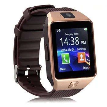 Pametno Gledati Za Moške Smartwatch DZ09 Bluetooth Povezavo Gledati Moške Ure Android Telefon, Klicne KARTICE TF Kartice Smartwatch Reloj Intelige
