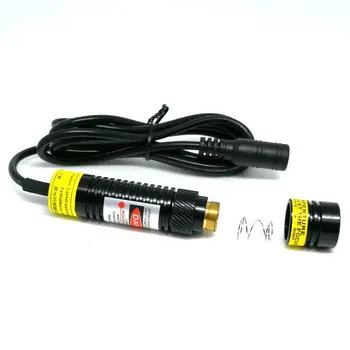 Pika/Line/Cross Nastavljiv 405nm 200mW Laser Dioda Modul 16x68mm Visoko Lučka za Napajanje z Adapterjem