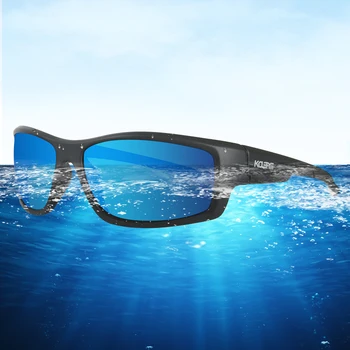 Plavajoče sončna Očala Elegantno in športno KDEAM LUKSUZNI Polarizirana moških Očala wrap-slog odtenki Ženske UV400 zaščito KD7078