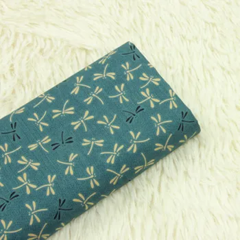 Pol dvorišče Japonski soft breeze dragonfly tiskanja tkanine, ročno DIY mozaik oblačilo šivanje tkanine, bombaž A809