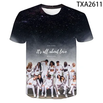 Poletje 3D Tiskanih T shirt Nove Moške, Ženske, Otroke, Zdaj Združenih Priložnostne Ulične Fant Dekle Otroci T-srajce Moda Kul Vrhovi Tee