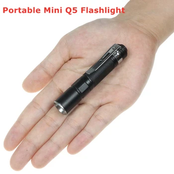 Prenosni Mini Penlight 2000LM LED Svetilko, Baklo Žep Lahka Nepremočljiva Luč AAA Baterije Močne Led Za Kampiranje, Lov