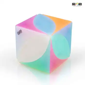 QiYi Ustvarjalne Igrače Kvadratnih IVY Nalepke Magic Cube MoFangGe Maple leaf obliko hitrost kocka uganka skewb obračanja izobraževanje otroci igrače