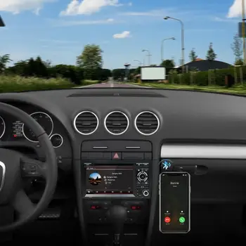 Quad Core 2 Din Za Audi A4 B6 B7 S4 B7 B6 RS4 B7 SEDEŽ Android 10.0 GPS Navi CSD Bluetooth, Kamera Canbus Podporo 4G,DAB,OBD,TV