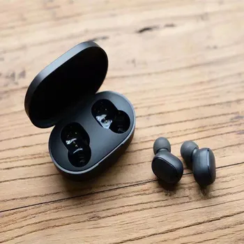 Redmi Airdots 2 TWS Bluetooth Slušalke Original Xiaomi Redmi Airdots S Brezžične Slušalke za Zmanjšanje Hrupa Slušalke 5 Kos/Serije
