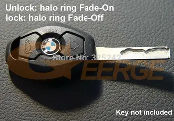 Rele Napeljave Pas Kit Za BMW E46 E36 E38 E39 E90 E91 E60 E61 Angel Eyes Halo Obroči LED ali CCFL w/ Fade-na Fade-off Funkcije