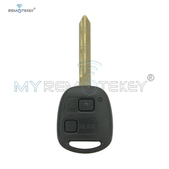 Remtekey Daljinski ključ 89071-42050 2 gumb 315mhz z 4C čip TOY47 rezilo za Toyota