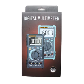 RICHMETERS 405A Res-RMS 20A Digitalni Multimeter 6000 Šteje AC/DC Napetosti tok Ohm Temperatura, Auto/Manual Kvadratni Val