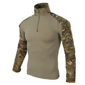 S. archon Prikrivanje Vojske T-Shirt Moški NAS RU Vojaki, Boj proti Taktično T Shirt Vojaške Sile Multicam Camo Dolg Rokav T Srajce