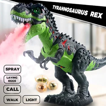 Simulacija Govorimo Dinozaver igrače Elektronske Mehanske Megle Spray Jajce O Hoja Dinozaver Model otroci izobraževalne igrače