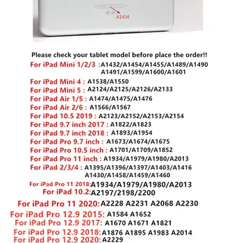 Slikarstvo Ohišje za iPad Zraka 2 3 4 PU Smart Magnetni Pokrov za iPad 10.2 9.7 Pro 10.5 Pro 11 2020 2018 2019 Mini 3 4 5 Stojalo Capa