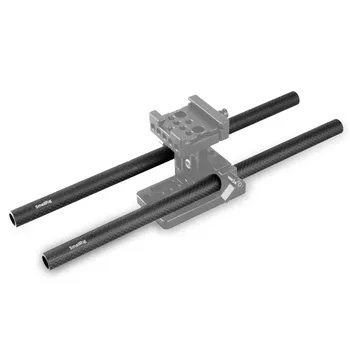 SmallRig 15 mm Ogljikovih Vlaken Rod Za 15 mm Palica Objemka/Support System, 30 cm 12 cm Dolg Pakiranje 2 kos - 851